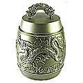 Long Mai Xiang Chuan Pewter Canister