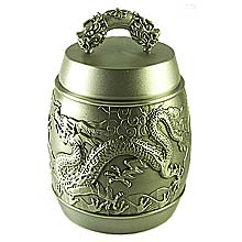 Long Mai Xiang Chuan Pewter Canister