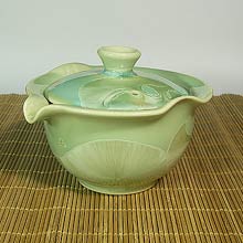 Emerald Green Crystal Gaiwan