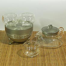 Fu Lu Shou Teapot Set