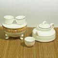 Bai Ci Porcelain Teapot Set
